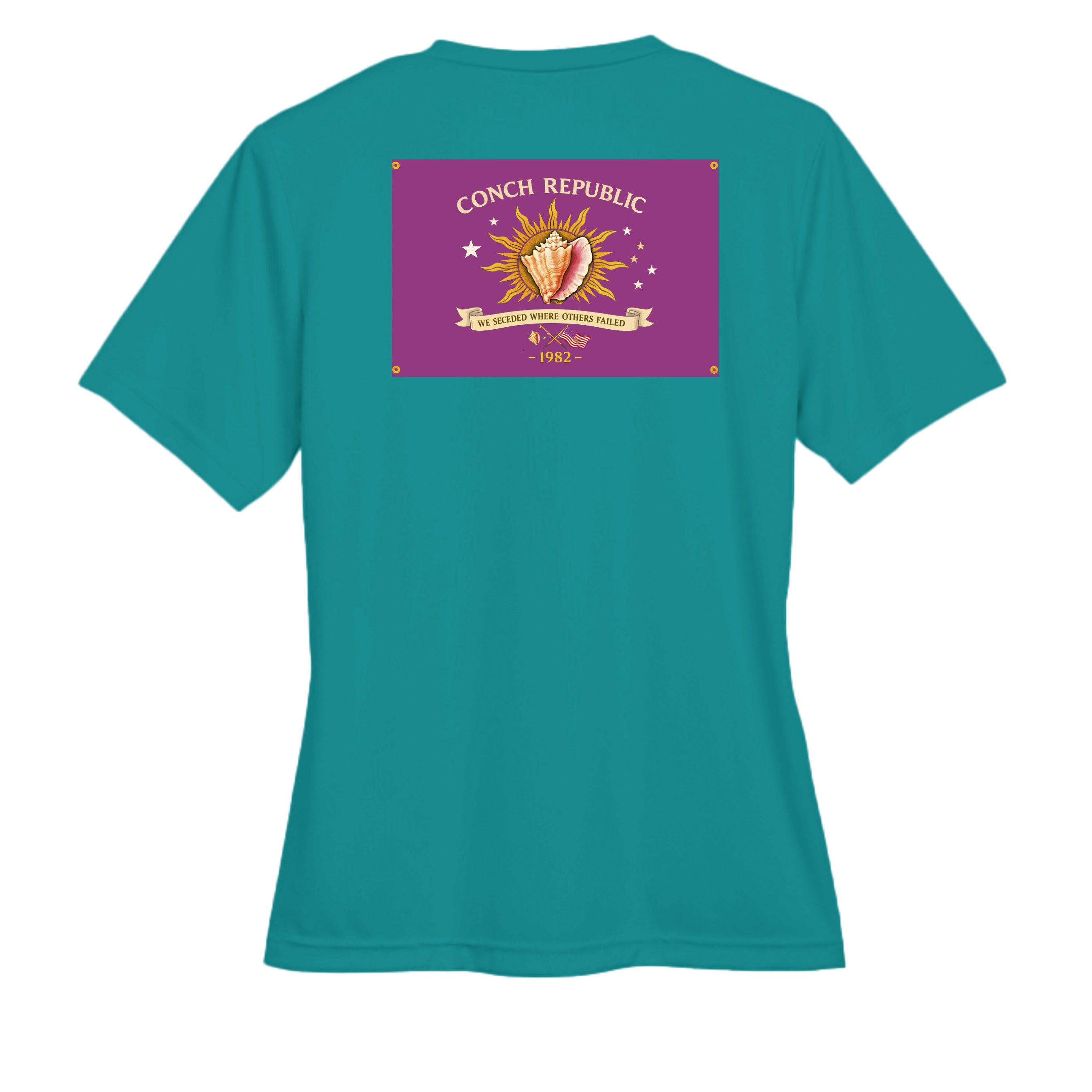 Clear Teal - TT11W - BACK